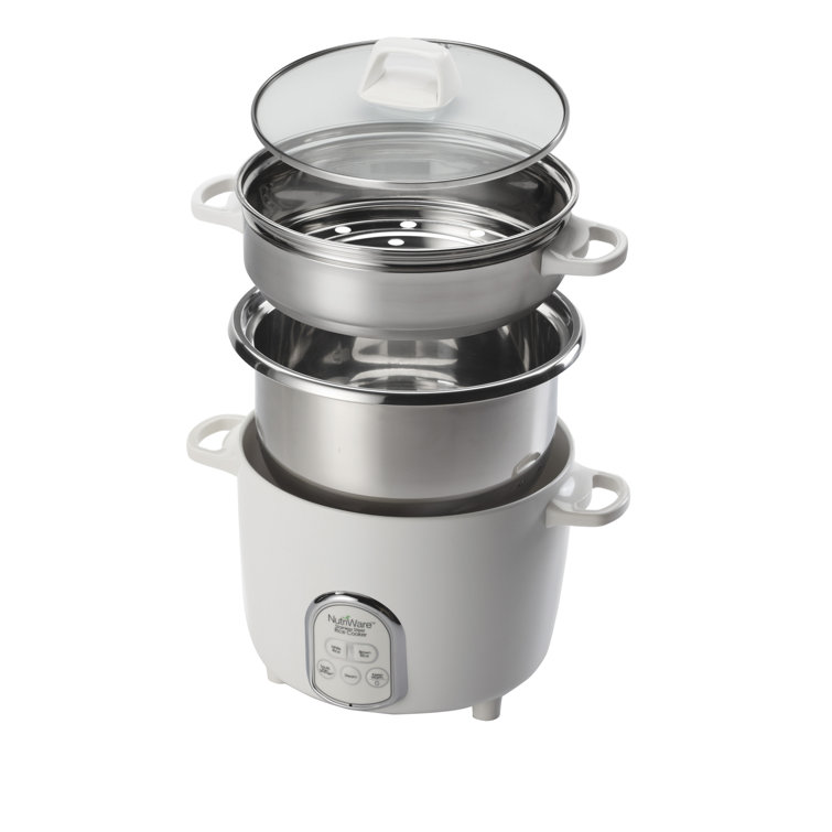 Aroma 14Cup NutriWare Digital Rice Cooker/Food Steamer & Reviews